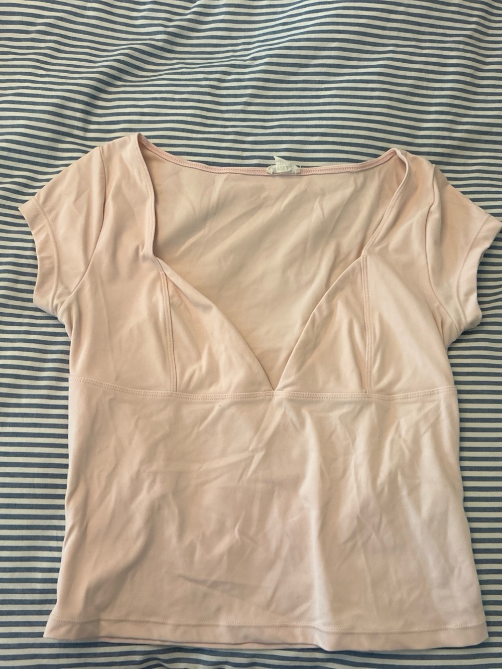 Garage Pale Blush Crop Top